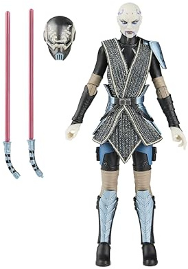 Star Wars The Black Series Asajj Ventress (Bounty Hunter), The Clone Wars Collectible 15-cm Action Figure
