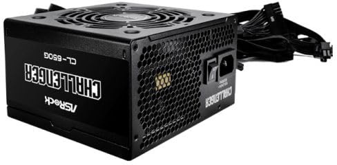 ASRock 650W Challenger Cl-650G Psu Fully Wired 80+ Gold Atx 3.1