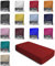 one-home Jersey Spannbettlaken Spannbetttuch Bettlaken weich 100% Baumwolle Rundumgummi, Farbe:Rot, Maße:90-100 x 200 cm