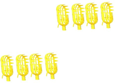 YARNOW 4 Piezas Palo para Recoger Frutas Palo Recogedor De Frutas Recolector De Limón Cosechadora De Nueces Recolector De Toronjas Equipo para Recoger Cereza Árbol De Frutas