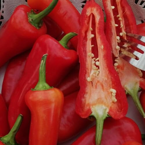 Plant World Seeds - Pepper Sweet Red Banana Seeds (Pepper Seeds)