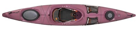 Wilderness Systems Tsunami 145 - Sit Inside Touring Kayak - Kayak with Rudder - Multiple Storage Options - 14.6 ft - Purple Dawn