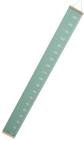 BESTonZON 1st Pojke Flicka Höjdkarta Rullande Mätsticka Kreativ Väggdekoration För Barnrum Observera Tillväxt För Hem Och Förskola