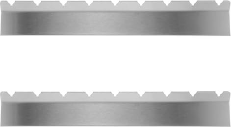 BESTonZON 1 Par Soporte De Barbacoa Soporte Para Brochetas De Carne Accesorio Para Barbacoa Soporte Para Pinchos Soporte Para Brochetas De Barbacoa Silver Acero Inoxidable