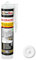 Isolbau Maleracryl 1 x 300 ml Weiß - Plastoelastischer Acryl-Dichtstoff zum Abdichten von Fugen im Innen- & Außenbereich - Kartusche