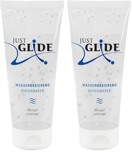 Just Glide Lubrifiant Eau 200 ml (Lot de 2)