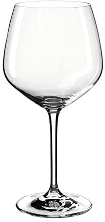 montana :vivid Burgunderglas 6er Set, spülmaschinenfeste Rotwein-Kelche, Wein-Glas mit gezogenem Stiel, Wein Kelchgläser-Set, 620 ml, 042968