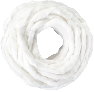 Coton Bobine de Beauté en Coton Bobine Coton Boule Beauté et Coiffure Coton Maquillage Coton Bobine pour Professionnel Maquillage des Ongles Coiffure,Blanche