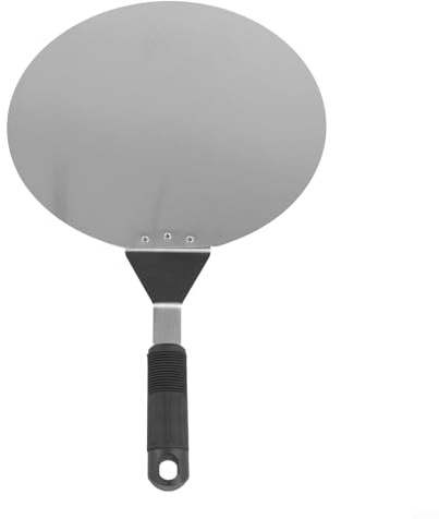 Stainless Steel Pizza Peel, Baking Shovel Cake Lifter with Handle Kitchen Utensil for Oven Cooking Bread Pastries Tool(12 inches)