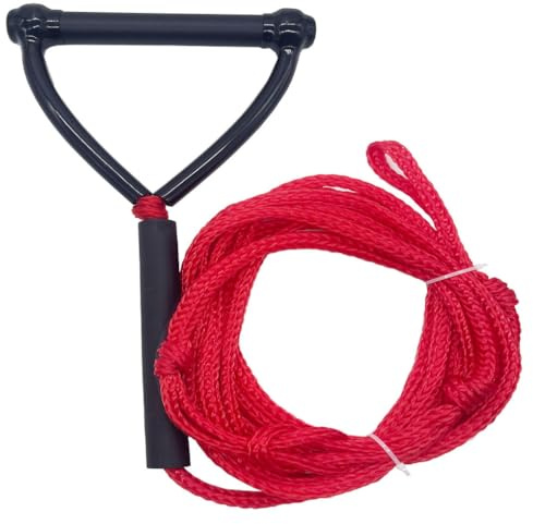 QUXVUIS Cuerda de esquí acuático Surf 800-1500lbs Deportes acuáticos esquí Cable Principiante Profesional Rodillera Tubo Correa Accesorio