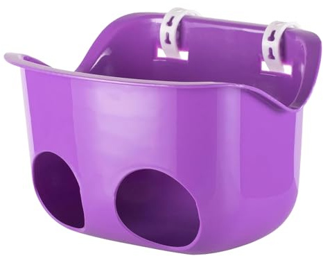 Babydocksäte - 21×15cm docksits, långvarig hållbarhet | Säkra remmar | Multifunktionella cykeldockorsäten med två hål, PP-dockorcykelsäten för trehjulingar, balanscyklar och barnvagnar
