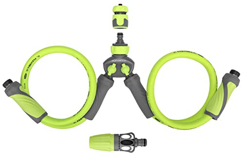 Flexzilla Marine Twin Outboard Flush Kit, 6-Piece 5/8 3/4 - 11 1/2 GHT