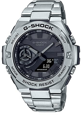 CASIO Analogico GST-B500D-1A1ER, argento