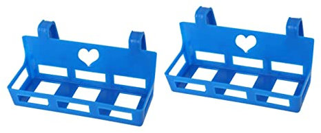 YARNOW 2 Pièces Support de Fleurs Podium Crochet de Suspension pour Plantes Support Suspendu pour Garde-Corps Pot d'orchidée Pots pour Plantes crémaillère à air extérieur Central