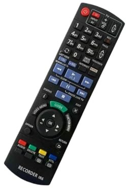 1st for Blu-ray Disc DVD-inspelare Panasonic DMR-BST755EG DMR-BWT850EG DMR-BWT850 DMR-HWT260 DMR-PWT560 DMR-BST855EG Fjärrkontroll