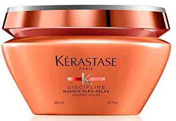 Kérastase, Discipline Oléo-Relax, Maschera Lisciante & Anti-Crespo, Per Capelli Indisciplinati, Voluminosi & Secchi, 200 ml