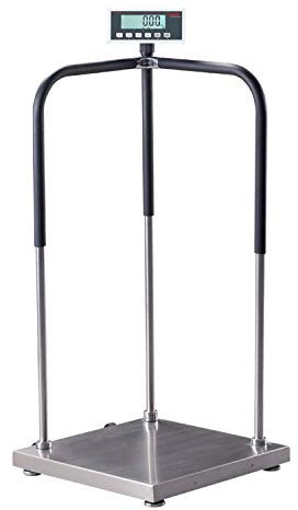 SOEHNLE PROFESSIONAL Personenwaage mit Stützgeländer/Stehhilfewaage 6803 max. 300kg - 100g