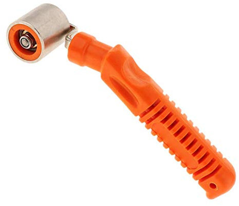 Xrten Rouleau à Pression Inoxydable, Rouleau Tapissier pour Maison Papier Peint DIY Outil