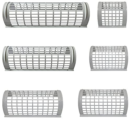 Mylek Tubular Heater Guard 410mm - Electric Tube Safety Cage Protection, Greenhouse, Garage, Caravan (410mm)