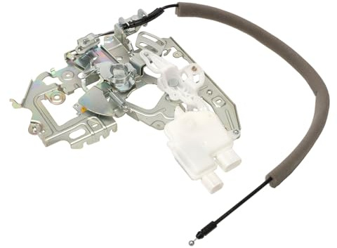 Attisfiera Mécanisme serrure porte arrière droite compatible pour Master 3, NV400, Movano B 906123257R Mécanisme serrure porte arrière battante avec fermeture centralisée 9050200Q0K