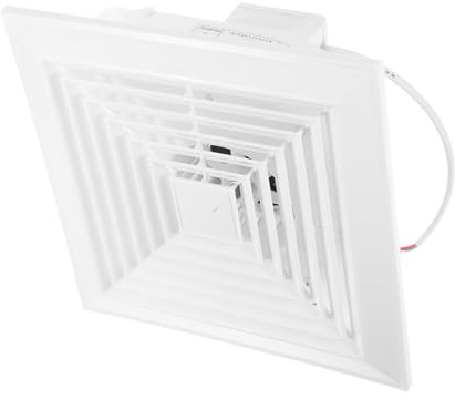Garneck 1 Juego Ventilador de Extracción Silencioso con Tecnología de Reducción de Ruido Extractor de Aire para Cocina y Baño Ventilador de Alta Eficiencia Diseño Moderno y Funciones