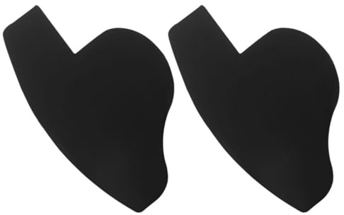 ASAKKURA Strumenti per Modellare la Barba il Contorno dei Capelli da Uomo, 2 Pezzi in Pvc Nero, Sicuri e Comodi, per Uso Personale Spray per Fibra Capillare