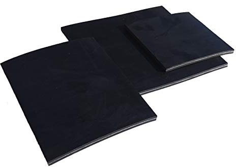 Rubber Conveyor Ply Reinforced Belting Sheet x 8mm Thick - Scrapers, Packers, Blades & Side Skirts etc (500mm x 500mm)
