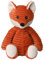Warmies® Wärmekissen/Stofftier Pure Fuchs herausnehmbare Hirse Lavendelfüllung 33cm 450g (exklusives Warmies-Design für Greenlife Value)