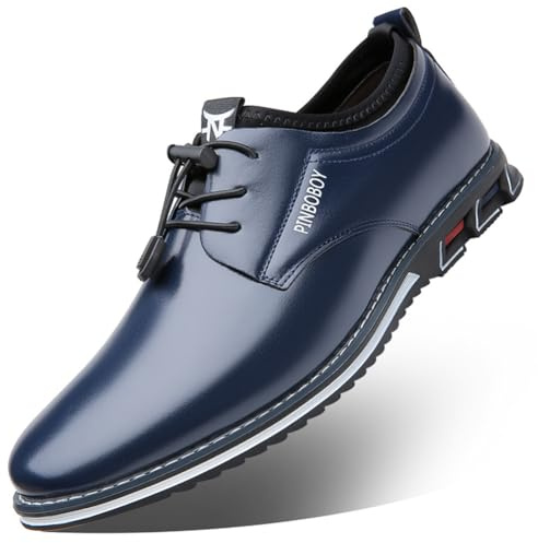 Scarpe Sportive Classiche Abito da Uomo Oxford Derby Lacci da Scarpe Festa di Lavoro Nuziale