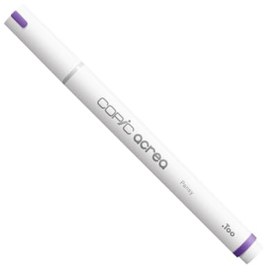 Copic acrea 019 Pansy Paint Marker with Water and Pigment-Based Ink, Line Width 0.8-1.2 mm