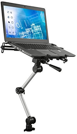 Mount-It! Laptop Fahrzeug Mount, Ohne Bohren Computer Sitz Mount, Full Motion verstellbares Design für Auto, Truck, Auto, Van Verwenden