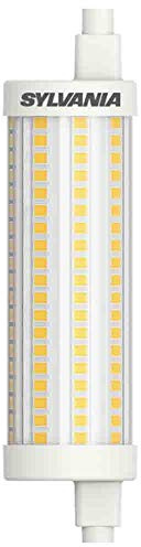 Sylvania R7S LED 118 mm stabillampa – LED-halogenersättning (15 watt, 2 000 lm, ljusfärg: 2 700 K), LED-ljuskälla varmvit dimbar [energiklass A++] (1 lampa)