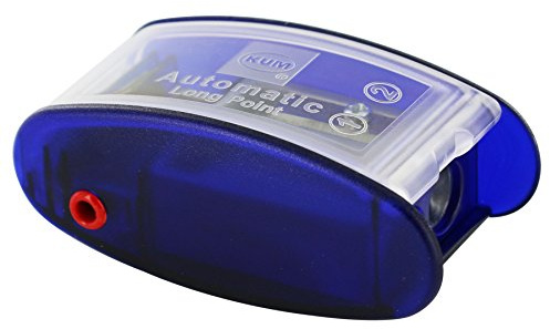 KUM AZ105.31.19-B – automatisk AS2 M, i behållare, 2 pennvässare, 2 reservknivar, blå, 1 styck