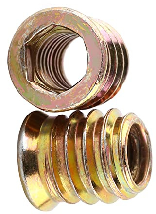 M6/M8/M10 möbelskruv sexkantig yttre tand platt huvud 20 st/förpackning (M8 x 15 mm)