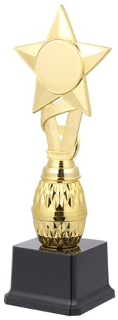 NUOBESTY Kids Award Trophy Plastic Star Competition Cup Creative Reward for Sports and Academic Events 11.22In