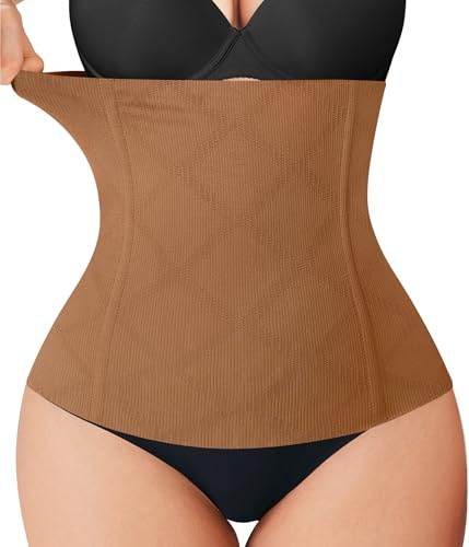 Nebility Women's Waist Trainer Tummy Control Waist Cincher Slim Body Shaper