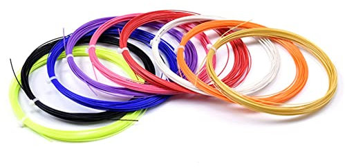 Badmintonsaite Bg65, Schlägerrollen, Schlägerrolle, Schlägersaitenrolle, Schlägersaitenrolle, Schlägersaiten, Badmintonschläger, Schlägerrolle für Sporttraining, Spielen