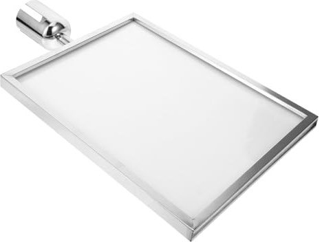 Zerodeko Stanchion Sign Holder A3 Vertical Retractable Belt for Airport