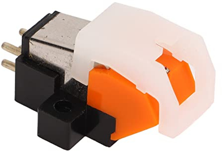 Alomejor Cartucho de Tocadiscos, Reemplazo de Fono de Plástico Metálico Audio de Alta Fidelidad para Tocadiscos DJ con Salida de 4,2 MV y Respuesta de Frecuencia de 20 Hz-20 KHz