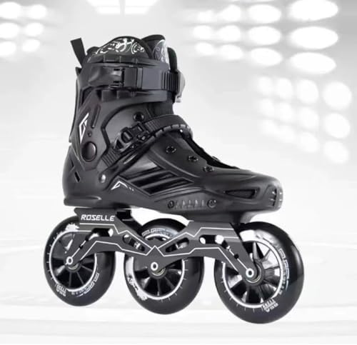 Inline-skridskor med 110 mm hjul för unisex, högpresterande professionella racingskridskor för vuxna och tonåringar