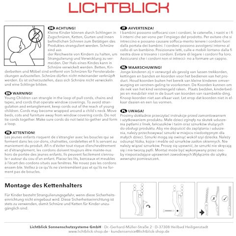 Lichtblick Klemmfix Tageslicht-Rollo mit Motiv, ohne Bohren, Blickdicht, Seitenzugrollo, Made in Germany, Südseeinsel - Blau 45 x 150 cm (B x L)