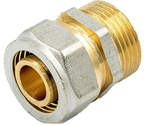 Racor de compresión PEX, Variante: Conexión macho 25x1