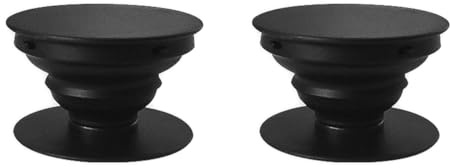 Gurtt 2 unidades de adhesivo trasero de plástico retráctil para teléfono móvil, moderno y creativo, con agarre de airbag.
