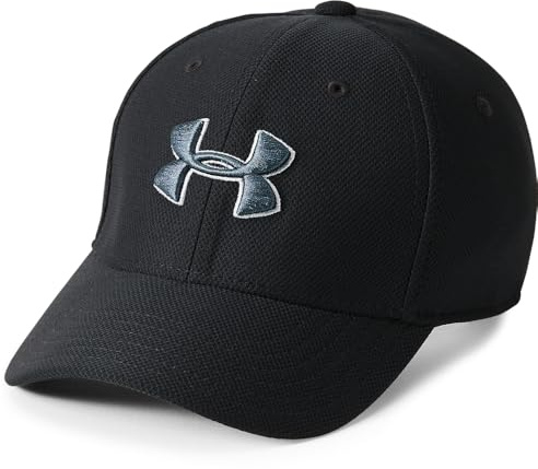 Under Armour Boy's Blitzing 3.0 Cap, Black (001)/Stealth Gray, Youth X-Small/Small