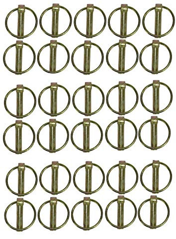 8 mm Lynchstifte, Clips, Verbindungsstifte, Verbindungsstifte, Traktoren, Anhänger, 30 Stück