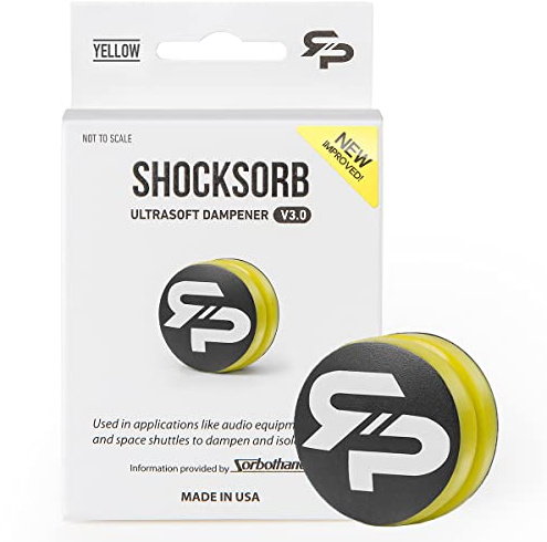 RTP ShockSorb Ultrasoft V3 The Only Dampener Made for Pain Relief (Yellow)