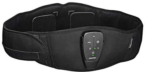 Compex Corebelt 1.0 – Elektrostimulationsgürtel für Bauchmuskeln und Lendenwirbelsäule (EMS) - 2 Programme, um einen flacheren, strafferen Bauch zu bekommen.
