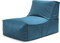 Sitting Point Sitzsack Marla Rock Samt Petrol