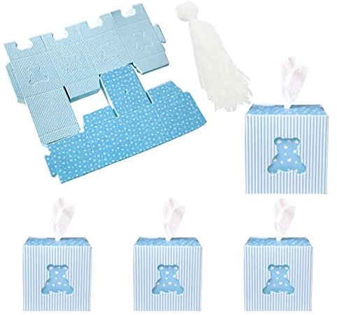 Bröllopspresentlåda, 50 stycken godislådor, presentlådor, dop, bröllopssötelåda för nyfödda babyshower, chokladlåda för barn födelsedag, bröllop, dop födelsefest