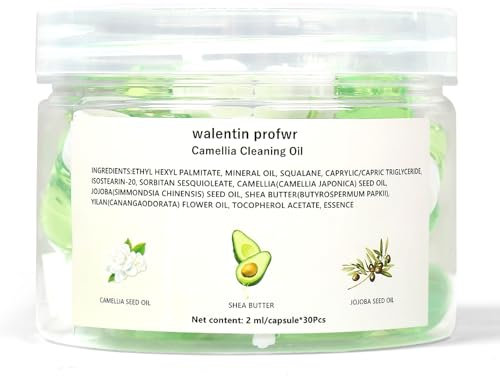 Reinigungsöl für Gesicht, 30 Pcs Mini Reisen Reinigungsöl, Make-up-Reinigungsöle Entferner Öl, Sanftes Reinigungsöl Tiefenreinigungsöl für alle Hauttypen
